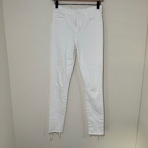 Joe's Jeans Women's Size 25 White High Rise Skinny Ankle Denim